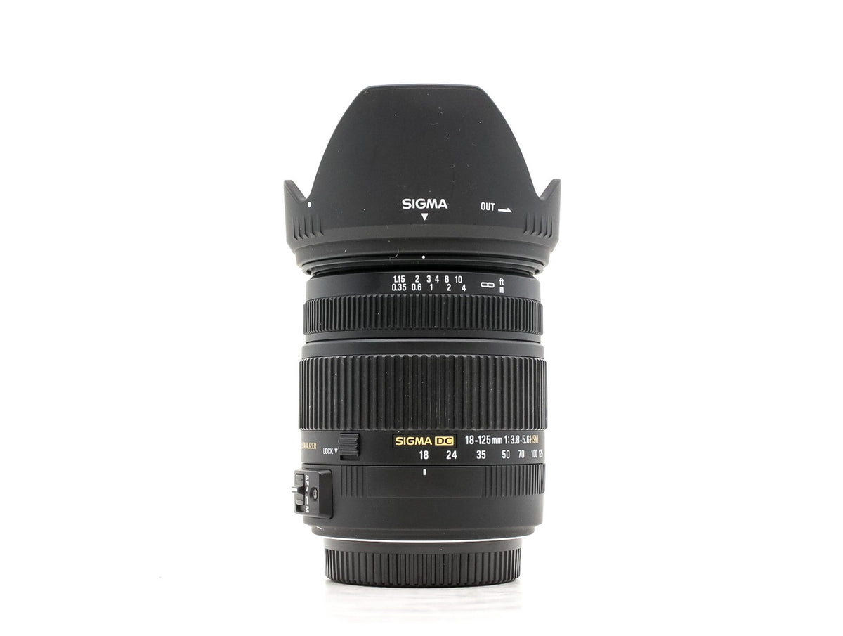 Sigma 18-125mm f/3.8-5.6 DC OS HSM - Sigma SA Fit · main image
