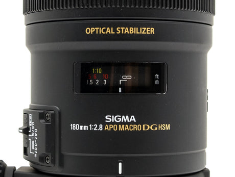 Sigma 180mm f/2.8 EX APO DG Macro OS HSM - Συμβατός με Canon EF