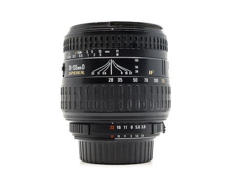 Sigma 28-135mm f/3.8-5.6 Macro Aspherical IF - Υποδοχή Nikon