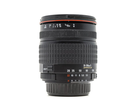 Sigma 28-200mm f/3.5-5.6 Aspherical IF Macro - Υποδοχή Nikon