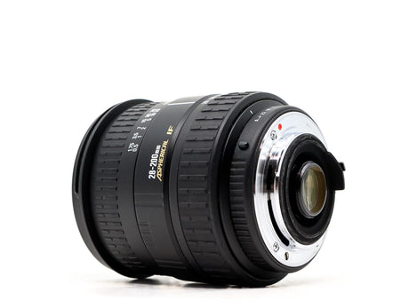 Sigma 28-200mm f/3.5-5.6 Aspherical IF Macro - Υποδοχή Sigma SA