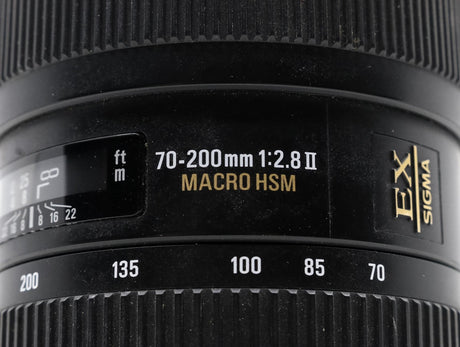 Sigma 70-200mm f/2.8 EX DG II HSM Macro - Σύνδεση Sigma SA