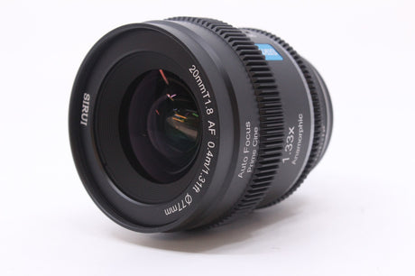 Sirui 20mm T1.8 1.33x Αναμορφικός [Ουδέτερο Flare] - Sony E Mount