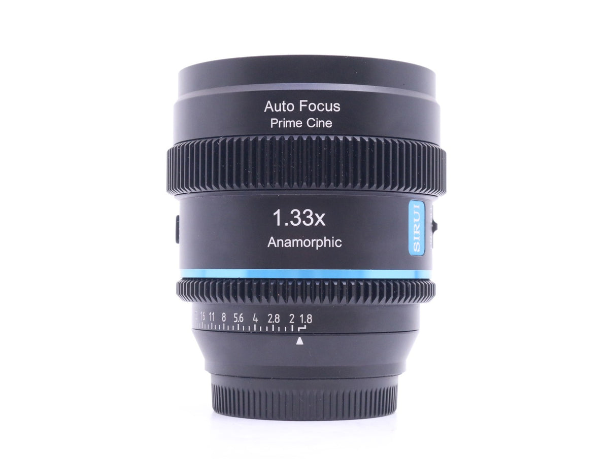 Sirui 20mm T1.8 1.33x Anamorphic [Blue Flare] - Sony E Fit · main image
