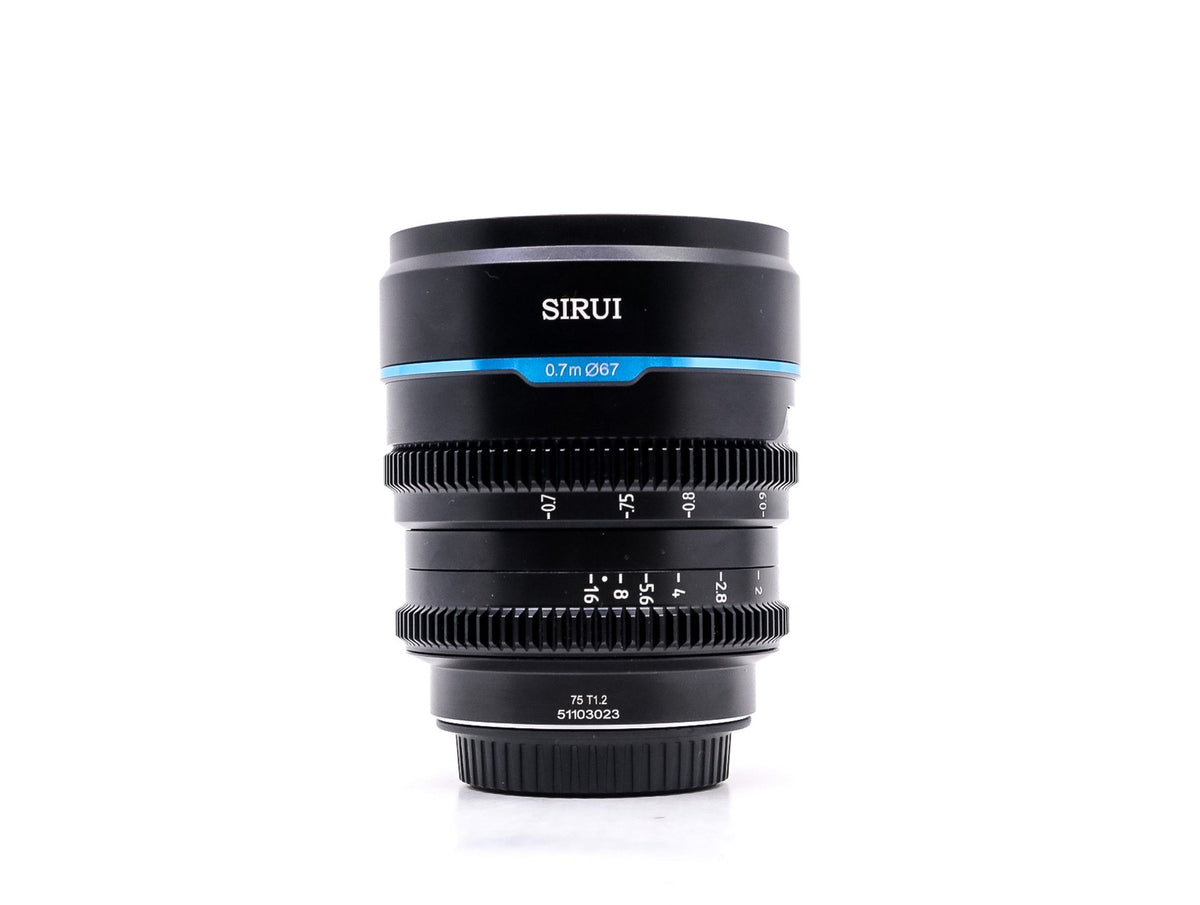 Sirui 75mm T1.2 Nightwalker - Sony E Fit · imagen principal