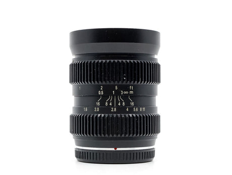 SLR Magic 12mm T1.6 Hyperprime Cine [with gear] - Micro Four Thirds Fit