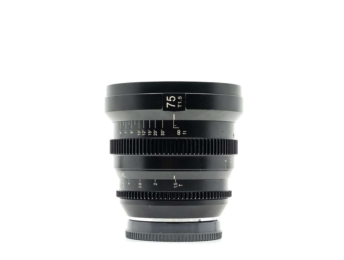SLR Magic 75mm T1.5 MicroPrime Cine - Sony FE fit · imagen principal