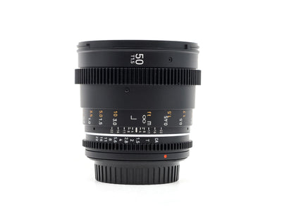 Samyang 50mm T1.5 Cine VDSLR MK2 - Προσαρμογή Canon EF