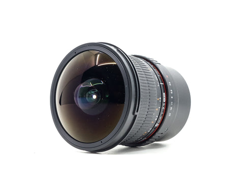 Samyang 8mm f/3.5 UMC CS II - Προσαρμογή Fujifilm X