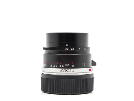 Voigtlander Color-Skopar 50mm f/2.2 - Υποδοχή Leica M