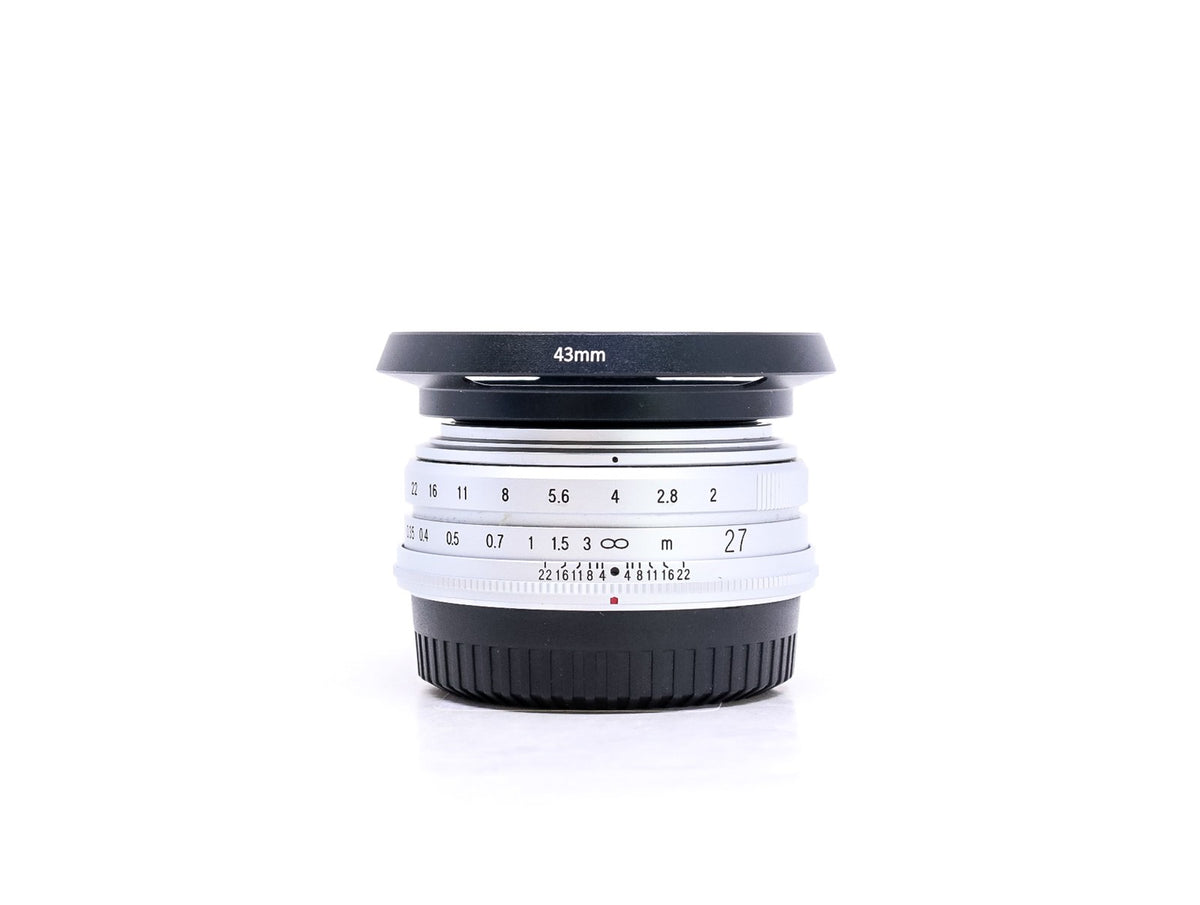 Voigtlander Ultron 27mm f/2 - Υποδοχή Fujifilm X · imagen principal