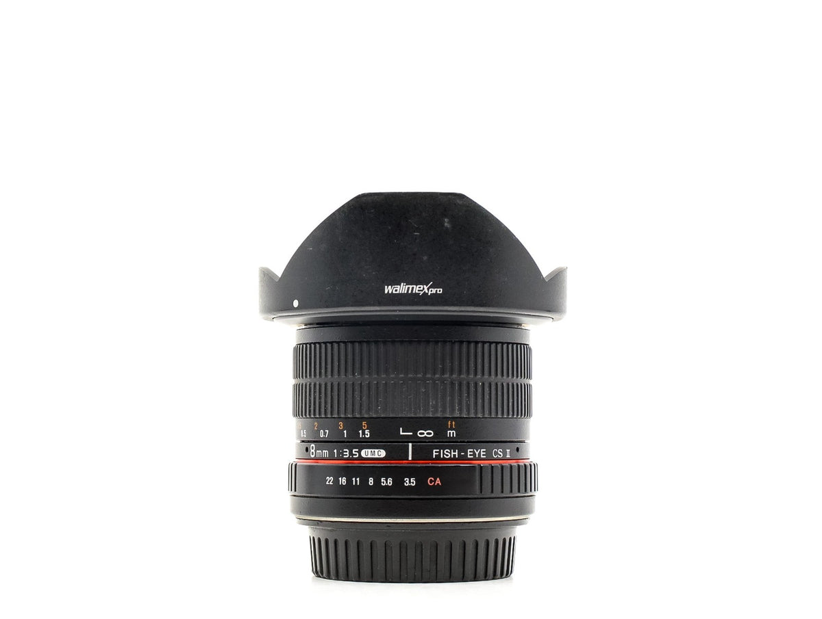 Walimex Pro 8mm f/3.5 Fisheye UMC CS II - Canon EF-S Fit · imagen principal