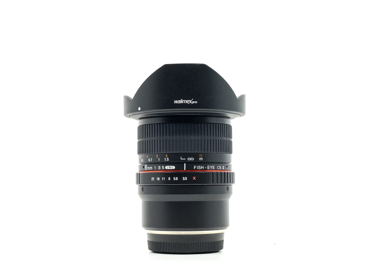 Walimex Pro 8mm F/3.5 UMC CS II - Fujifilm X Fit · main image