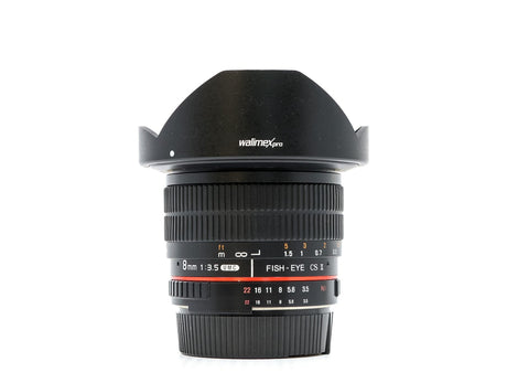Walimex Pro 8mm f/3.5 UMC CS Fisheye II - Υποδοχή Nikon