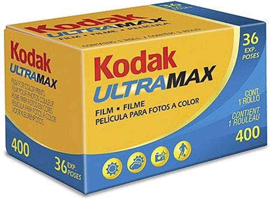 Kodak KOD103200 - Φιλμ Αρνητικού Χρώματος (35mm, Ultra MAX gc 400-36) Πολύχρωμο · imagen principal
