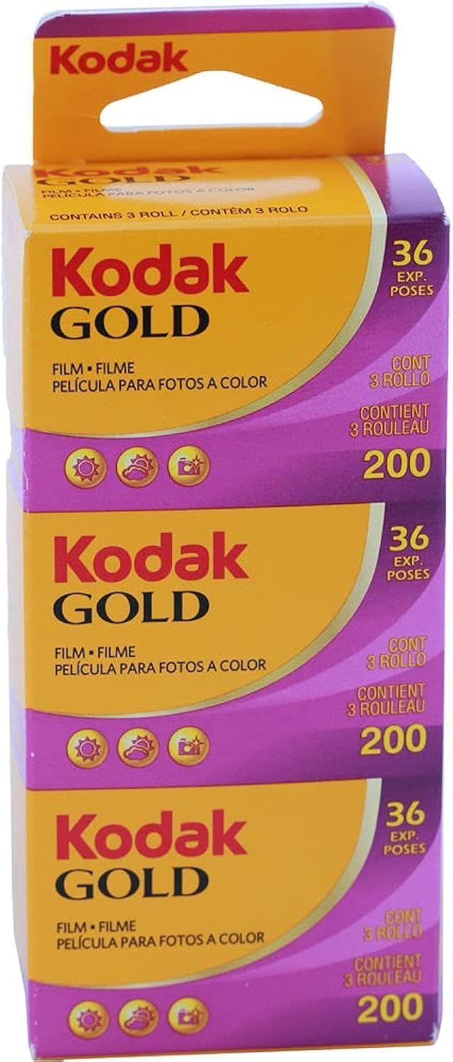 KODAK 35mm GOLD 200 Film / paquete de 3 / GB135-36-Vertical embalaje de segunda mano en Camera Market