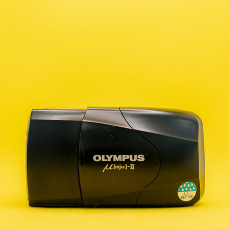 Olympus MJU II (GRAY) Έκδοση F2.8 - Premium Φιλμ Φωτογραφική Μηχανή 35mm Point and Shoot