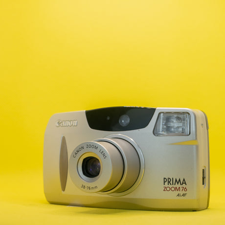Canon Prima Zoom 76 - Vintage Αναλογική Συμπαγής Φωτογραφική Μηχανή 35mm