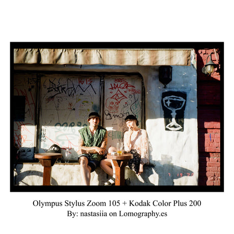 Olympus MJU Zoom 115-35mm Φιλμ Φωτογραφική Μηχανή Compact