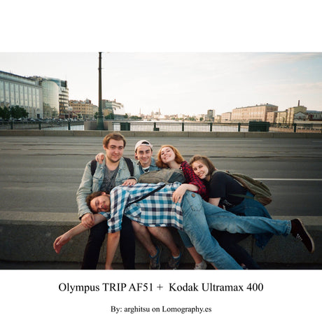 Olympus Trip AF51 - Συμπαγής Φιλμ Φωτογραφική Μηχανή 35mm Premium