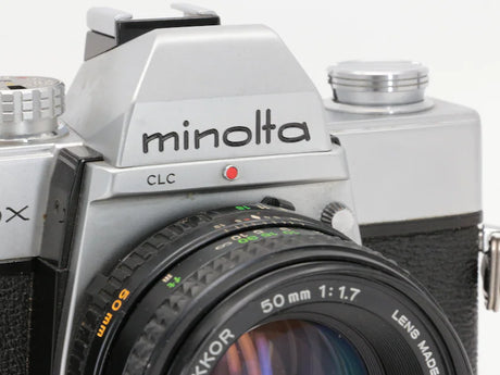 Minolta SrT100x - 35mm Film Camera w/ 50mm MD 1.7 | Vintage Analog Camera | Minolta